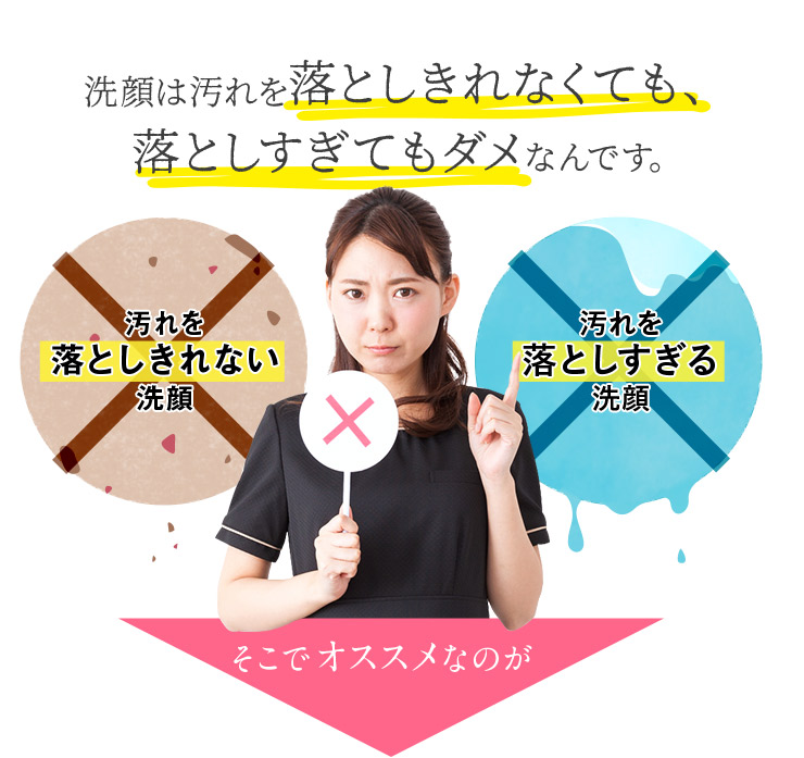 世界で大人気の洗顔料です